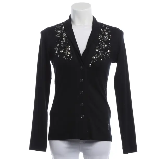 Cardigan, in Black, Cotton, Marc Cain Sports