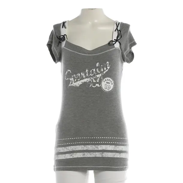 Shirt, in Gray, Cotton, Sportalm