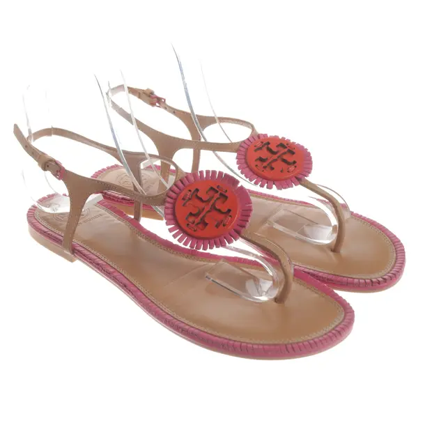 Riemchensandalen, in Hellbraun, Tory Burch