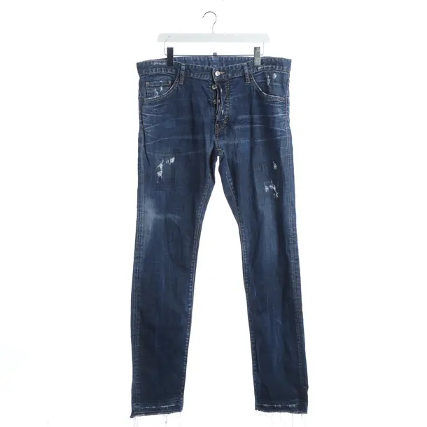 Jeans straight fit, in Blu, Cotone, Dsquared