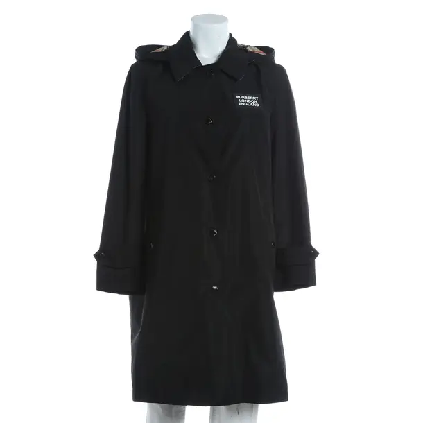 Übergangsmantel, in Schwarz, Polyester, Burberry