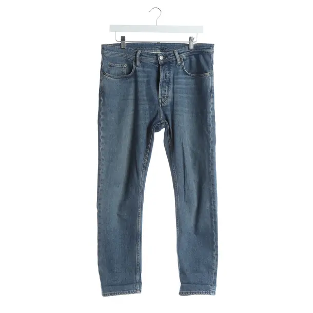 Straight Fit Jeans, in Blue, Cotton, Acne Studios