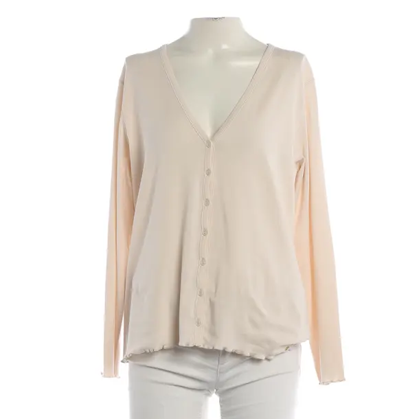 Strickjacke, in Beige, Baumwolle, Marc Cain