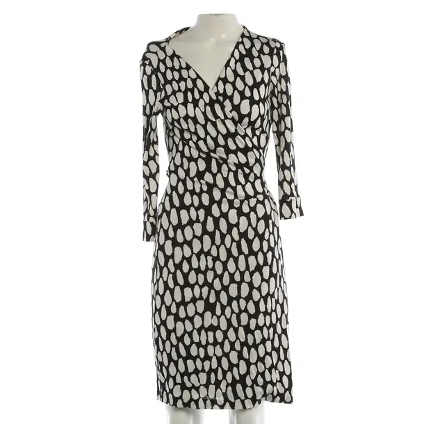 Dress, in Black, Silk, Diane von Furstenberg