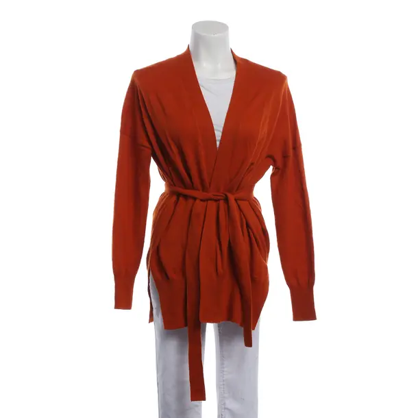 Cardigan, in Arancione scuro, Cachemire, Steffen Schraut