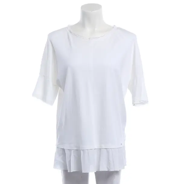 Shirt, in White, Cotton, Marc Cain