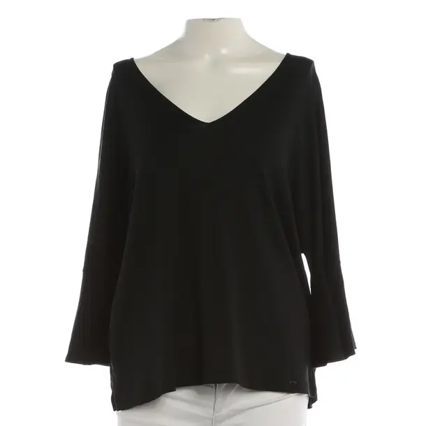 Camicetta, in Nero, Cotone, Marc Cain