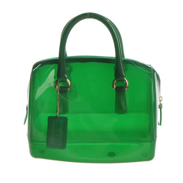 Handbag, in Green, Polyvinyl, Furla
