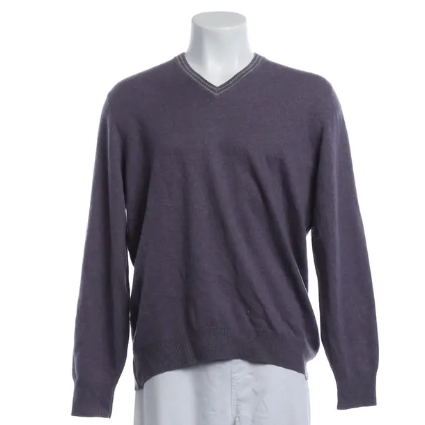 Jumper, in Purple, Cashmere, Brunello Cucinelli