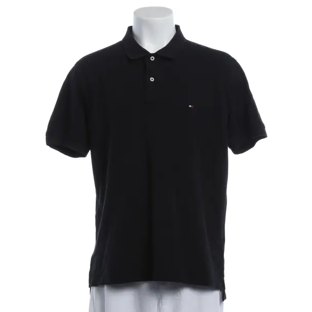 Poloshirt, in Blau, Baumwolle, Tommy Hilfiger