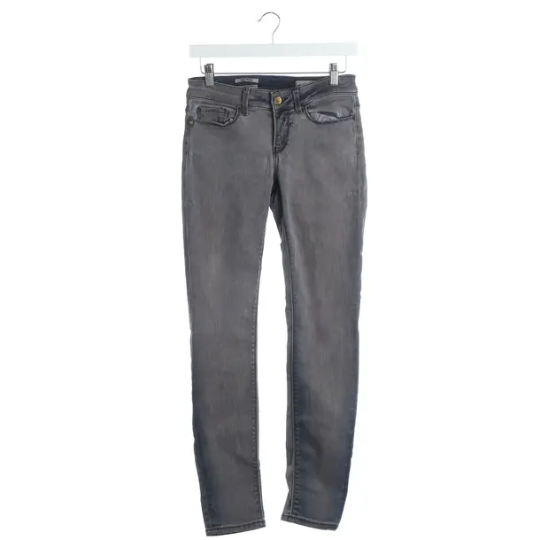 Skinny Jeans, in Purple, Cotton, Closed