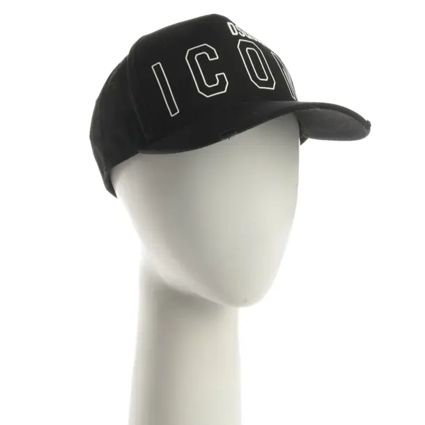 Cap, in Schwarz, Baumwolle, Dsquared