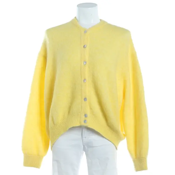 Cardigan, in Giallo, Lana, Vintage americano