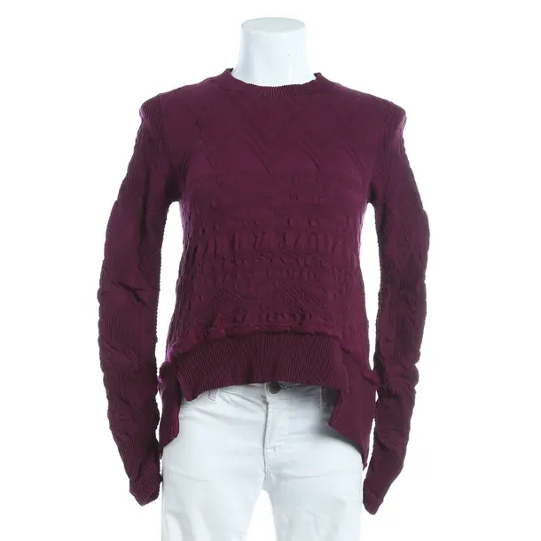 Maglione, in Viola, Cotone, Uso elevato