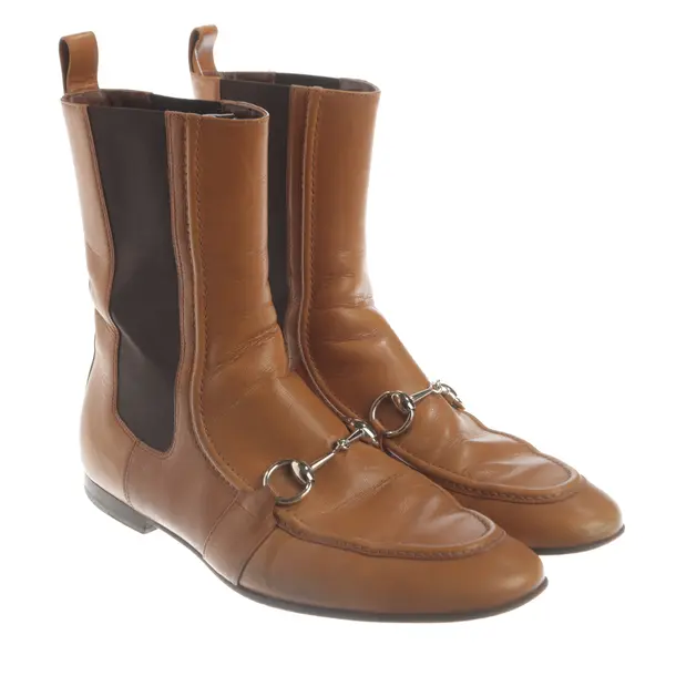 Ankle Boots, in Light Brown, Gucci
