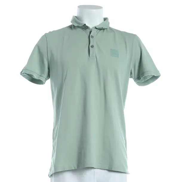 Polo Shirt, in Green, Cotton, Hugo Boss Orange