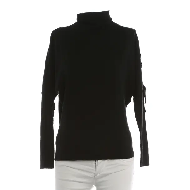 Wool Jumper, in Black, Wool, Sly 010