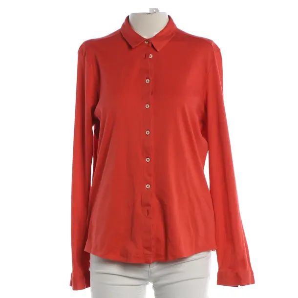 Bluse, in Hellrot, Baumwolle, Van Laack