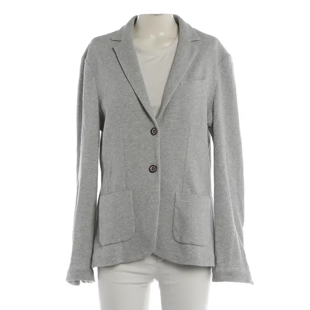 Blazer, in Light Gray, Baumwolle, Circolo 1901