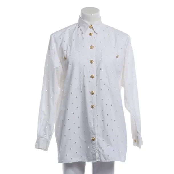 Camicetta, in Bianco, Cotone, Versace Jeans Couture