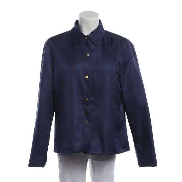 Mid-Season Jacket, in Blue, Polyester, Strenesse