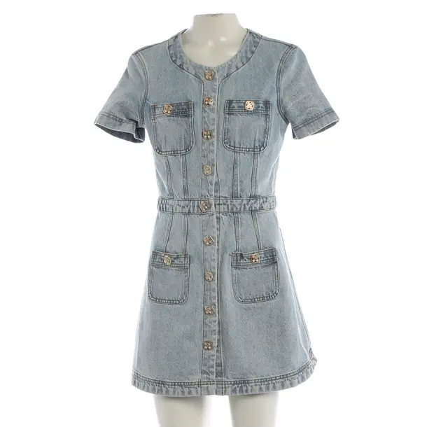 Abito in denim, in Blu, Cotone, autoritratto