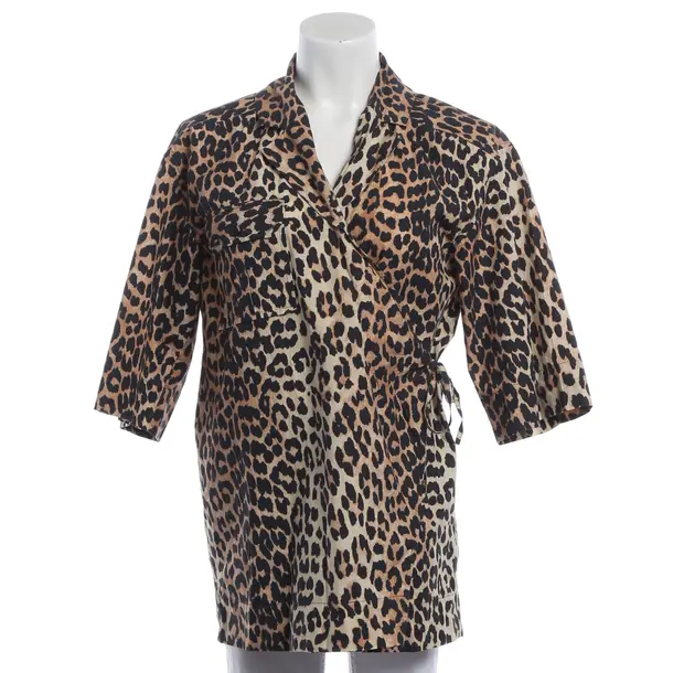 Blouse, in Multicolored, Cotton, Ganni