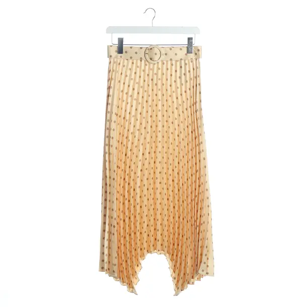 Skirt, in Yellow, Polyester, Sandro