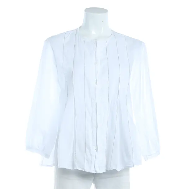 Camicetta, in Bianco, Cotone, Peserico