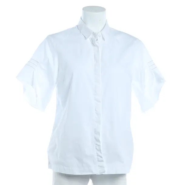 Bluse, in Weiß, Baumwolle, Peserico