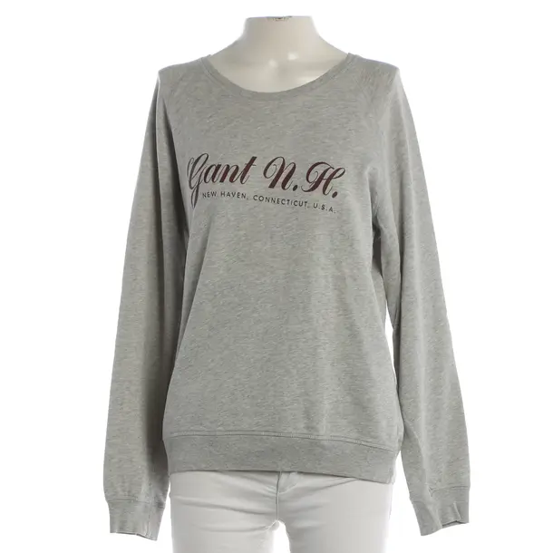 Felpa, in Grigio, Cotone, Gant