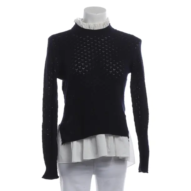 Blouse, in Navy, Viscose, Ted Baker