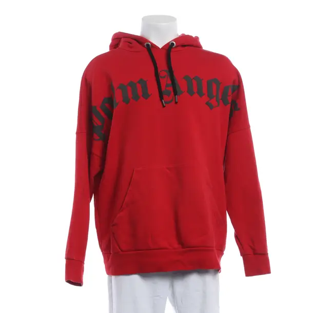 Hoodie, in Red, Baumwolle, Palm Angels