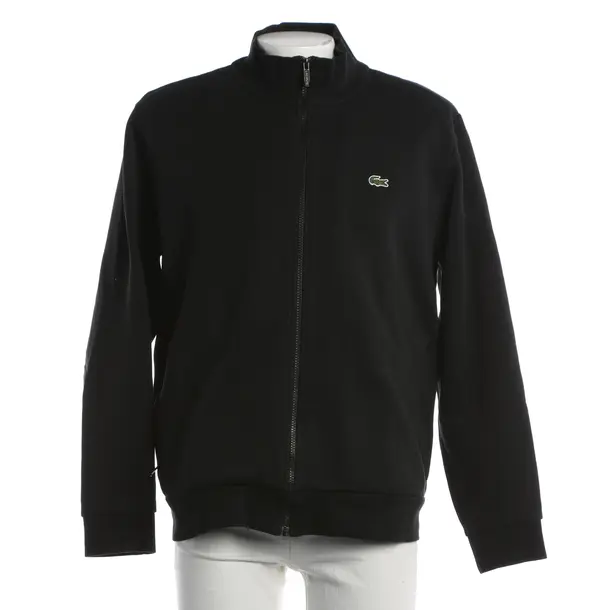 Sweatshirt, in Schwarz, Baumwolle, Lacoste