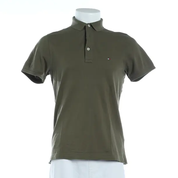 Polo, in Verde scuro, Cotone, Tommy Hilfiger
