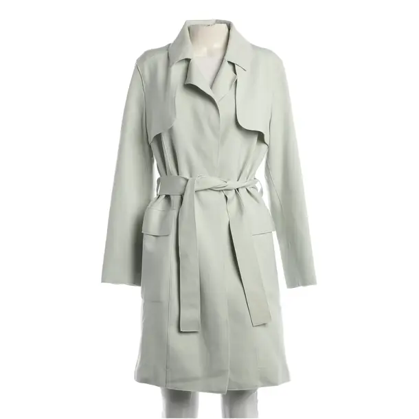 Mid-Season Coat, in Light Green, Polyamid, Marc Cain