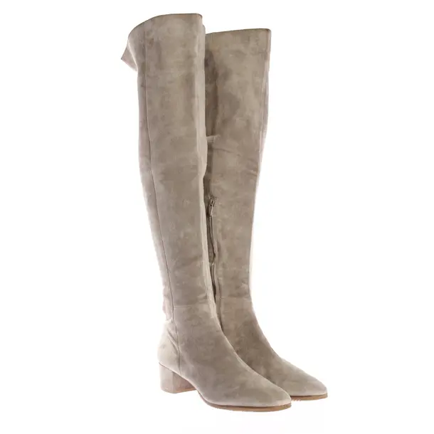 Stivali sopra il ginocchio, in Beige, Gianvito Rossi