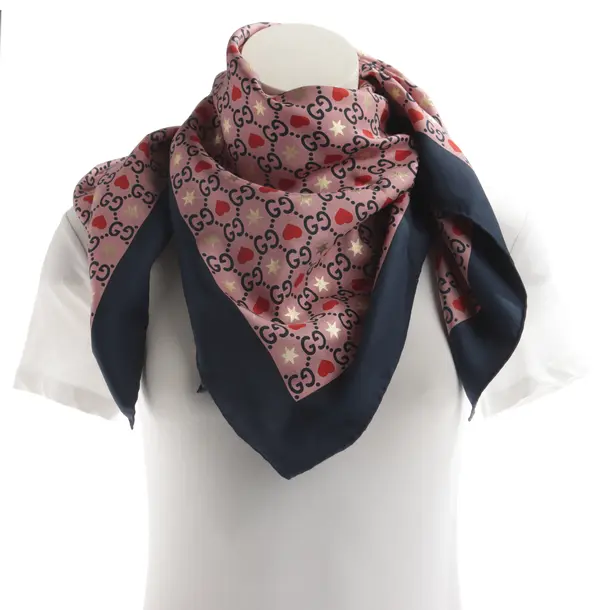Shawl, in Multicolored, Silk, Gucci