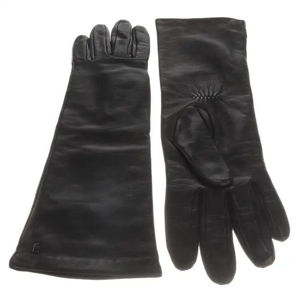 Leather Gloves, in Black, Leather, Roeckl