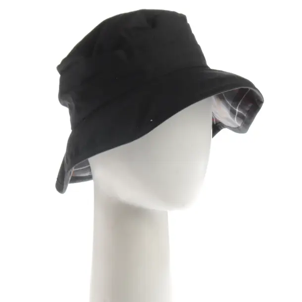 Hat, in Black, Cotton, Barbour