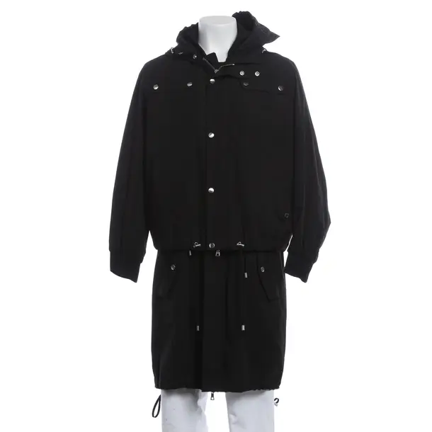 Mid-Season Jacket, in Black, Baumwolle, Balmain