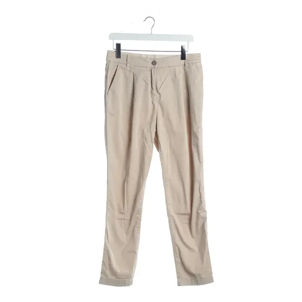 Hose, in Beige, Baumwolle, Marc Cain