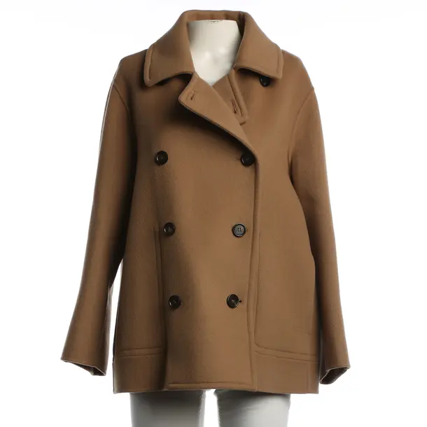Mid-Season Jacket, in Camel, Wool, Max Mara