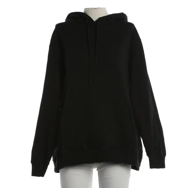 Felpa con cappuccio, in Nero, Cotone, MSGM