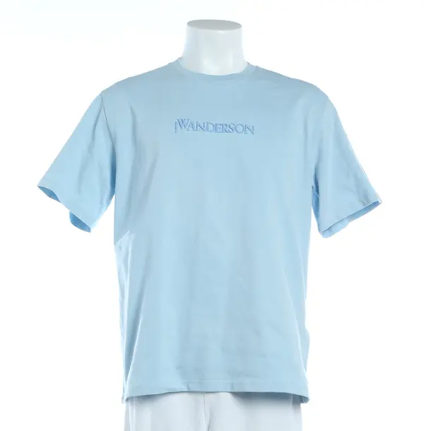 T-Shirt, in Blau, Baumwolle, JW Anderson
