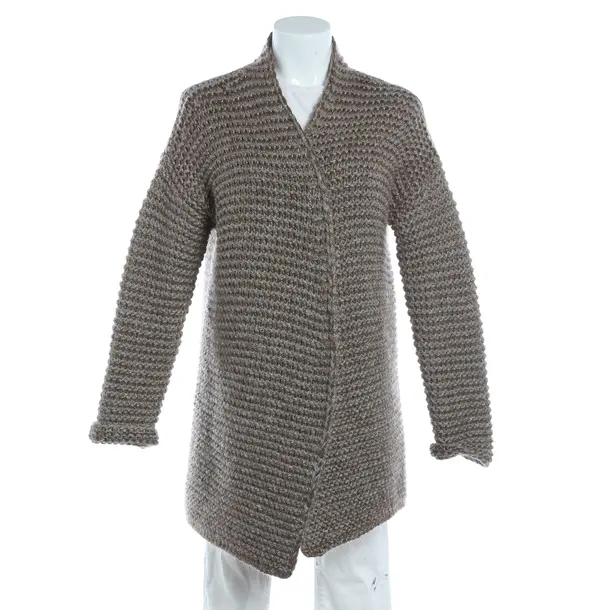 Strickjacke, in Grau, Kaschmir, Fabiana Filippi