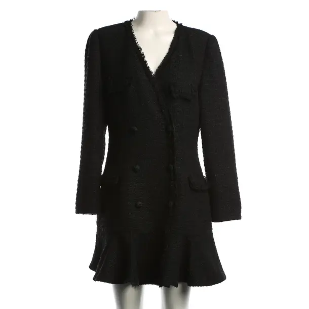 Dress, in Black, Polyester, self-portrait