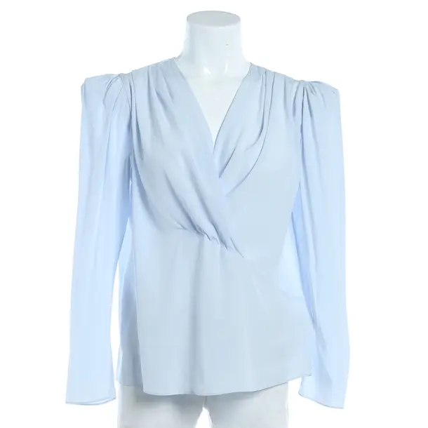 Bluse, in Blau, Seide, Van Laack