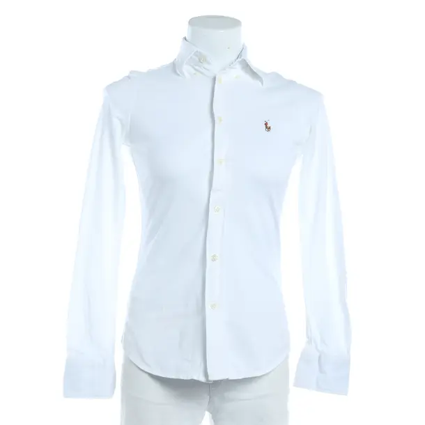 Bluse, in Weiß, Baumwolle, Polo Ralph Lauren