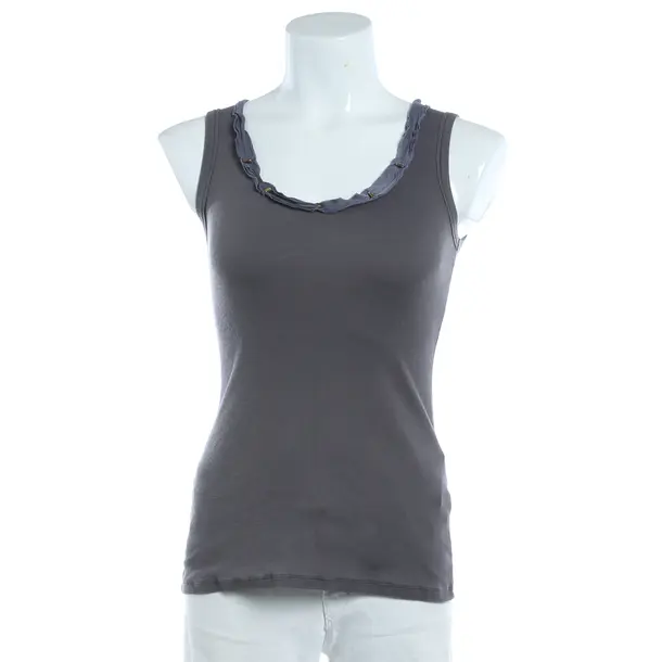 Top, in Gray, Cotton, Marc Cain